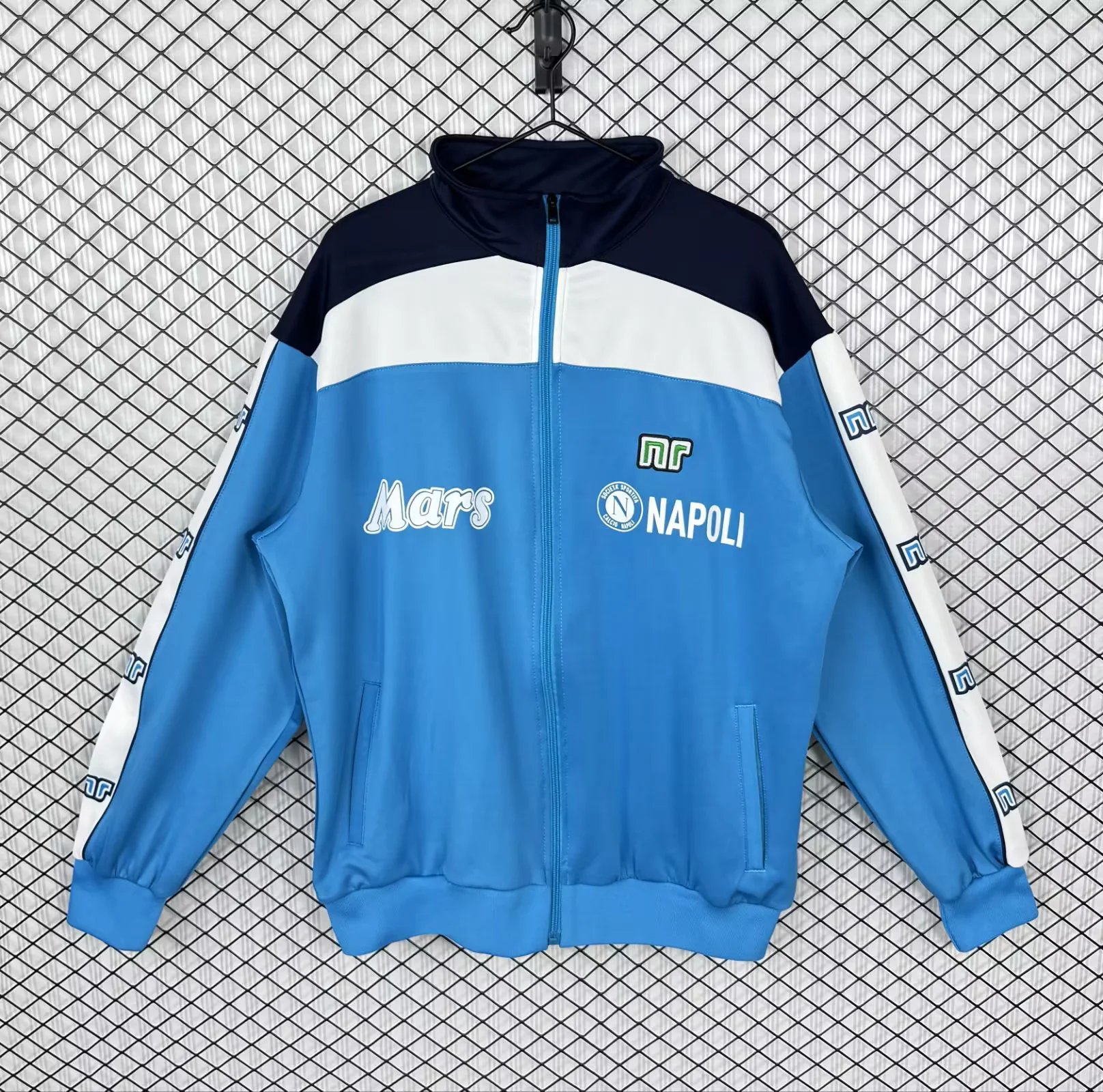 AAA Quality Napoli 89/90 Retro Jacket - Blue
